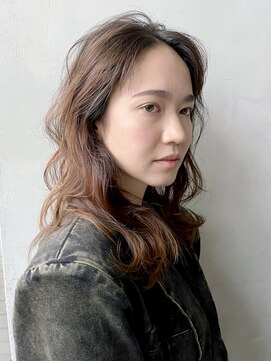 アイティー バイ アルバム 浦和店(IT by ALBUM) ミディアムレイヤー_マチルダボブピンクベージュ_49415