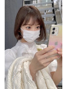 ナループロア ルームー(Nalu pu loa ROOMOO) ゆるまきタッセルカット/タッセルカット/タンバルモリ/韓国ボブ