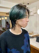 シエン 恵比寿(CIEN)&nbsp;メンズカット/ブリーチ/グラデーションカラー/グリーンカラー