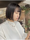 似合わせミニボブスタイル◎【戸田雅子】