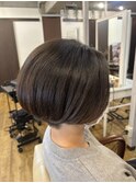 ツーブロックハンサムショート
