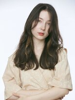 アース オーセンティック 武蔵小山店(EARTH Authentic)&nbsp;韓国風大人ロング__インナーカラー__武蔵小山__ゆるふわコテ巻き