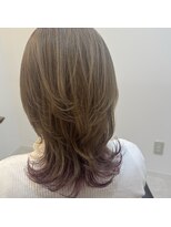 ヘアーマルシェ(hair marche)&nbsp;ウルフ×インナーカラー