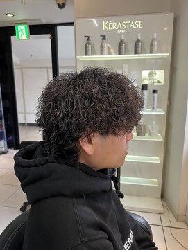 アイズ 海老名(AIZU) ツイストスパイラルパーマ　ツイストパーマ　メンズパーマ