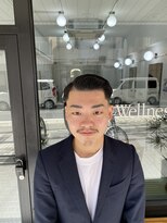 ウェルネス(Wellness)&nbsp;サイドパート　スキンフェード