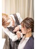 ヘアセット+フルメイク(+￥1650で眉カット付きに)特別な日に素敵な姿に…♪
