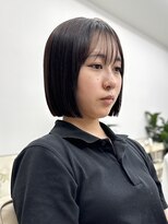 サンド 鹿児島中央(sand)&nbsp;@ayumi.sand あごラインボブ　ボブ