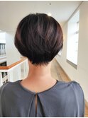 丸みショート/ショートカット/ショートヘア/20代/30代/40代