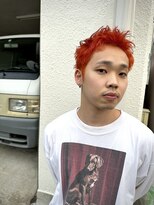 イロ(IRO)&nbsp;men's スパイキーショート×オレンジ