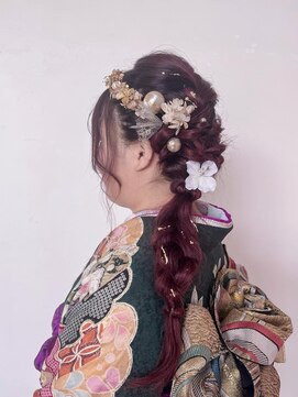 エム インターナショナル 春日部本店(EMU international) 振袖前撮りヘア