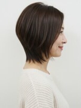 アイ スタイル 大竹店(I STYLE) 40代にオススメ★上品なくびれレイヤーボブ