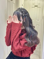 コル(CoL)&nbsp;編みカチュ立体リボン♪