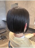 切りっぱなしボブ