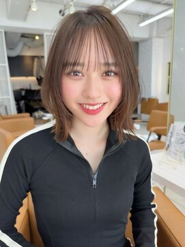 レイリー 原宿 表参道(Rayreee) レイヤーボブ/くびれボブ/ショコラグレージュ原宿/表参道