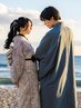 【カップルプラン】新作！トレンド×レトロ着物《レトロプレミアムプラン》
