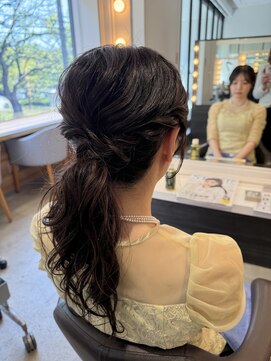 ボゥギャルソン(Beau Garcon) お呼ばれstyle/ヘアセット