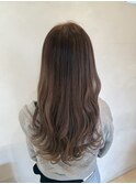 【篠原】細めグレージュハイライト