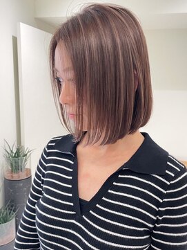 ジルブラン 京都(JIL BLAN) ハイライトバレイヤージュダブルカラーケアブリーチ20代30代