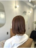 切りっぱなしボブ