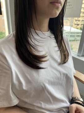 バトー バイ トリコ 船橋北口店(BATEAU by tricot) セミロング×レイヤー