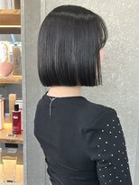 ロンド 表参道店(Lond)&nbsp;くびれヘア/アプリコットオレンジ/ハイライトカラー/前髪