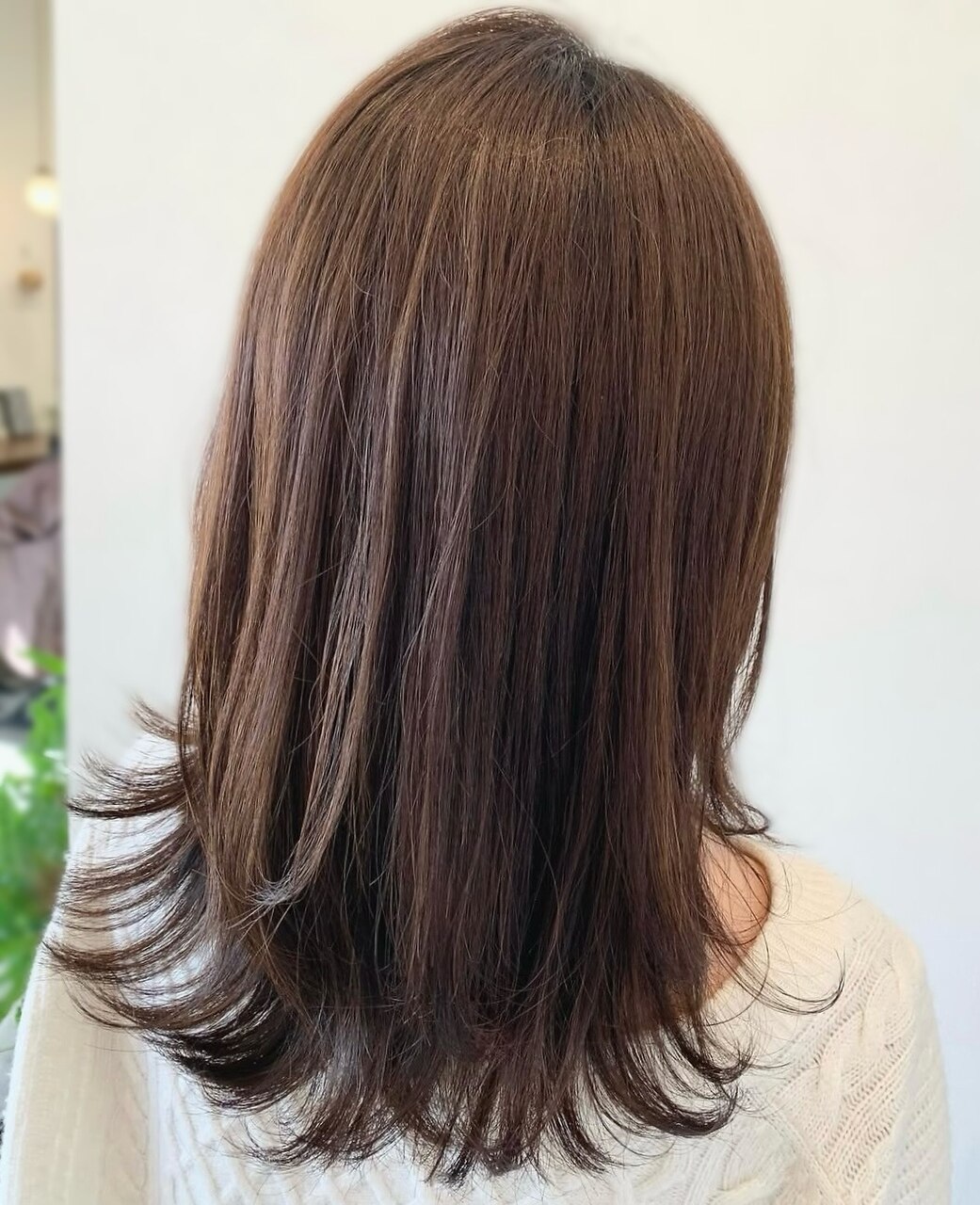 【エアンス】質感再整カラー+カット+5stepトリートメント\17050→\13640