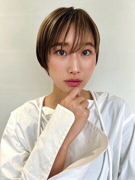 モッズヘア 越谷(mod's hair) 30代40代◎大人可愛い小顔ハンサムショート×前髪長めp越谷