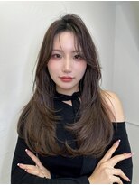 ザシェノンウメダ(THA CHAINON UMEDA) 心斎橋/着物ヘア/大人ガーリー/ダークアッシュ/似合わせカット