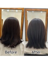 アミエ(ami e)&nbsp;ミディアムレイヤースタイル