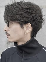 エリマ 横浜西口(elima)&nbsp;横浜メンズカットフェザーパーマニュアンスパーマセンターパート