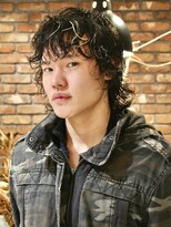 ボコカ(bococa)&nbsp;[kantamal指名]メンズミディアムウルフスパイラルパーマ