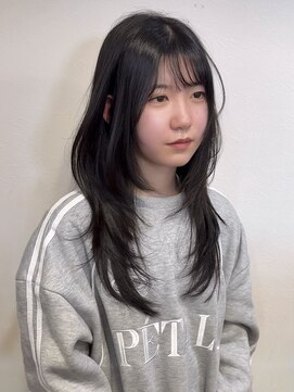カミケン 黒岩店　kamiken・ 軽すぎないロングの韓国レイヤーカット【カミケン黒岩店/福島】
