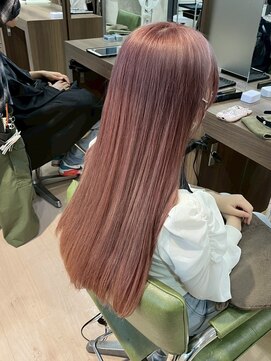 アウラ(AURA) 盛岡駅ブリーチダブルカラーペールカラーブリーチなしカラー