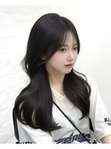韓国スタイル/ナチュラルくびれヘア_くびれ巻き_レイヤーカット