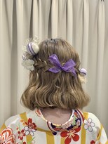 バサラ 銀座三丁目店(VASARA)&nbsp;ゆるふわアップ♪着物ヘア./浴衣ヘア/花火大会ヘア/推し活ヘア