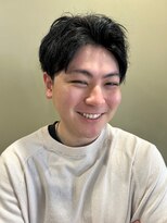 ザメンバイリオス(THE MEN. BY LIOS)&nbsp;癖毛×センターパート　楽にオシャレを♪