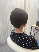 エマ 浦上駅前店(EMMA)&nbsp;透明感ケアカラー × ショートボブ