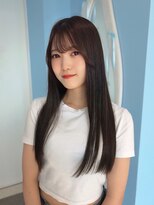 モナザスカイ 栄(MONA the SKY)&nbsp;【MONA】髪質改善/ラテグレージュ/シースルーバング