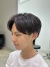 【センターパートにしたい人!】【山下限定】カット+部分パーマ+marbb ¥8800