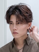 バイフィフス 原宿/表参道(by fifth)&nbsp;原宿フェザーパーマニュアンスパーマセンターパートウルフゆるめ