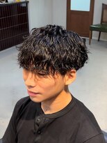 アトラクト バイ ラック 津田沼(Attract by LUCK) 波巻きパーマ80%/津田沼メンズパーマ/シャドウパーマ