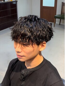 アトラクト バイ ラック 津田沼(Attract by LUCK) 波巻きパーマ80%/津田沼メンズパーマ/シャドウパーマ