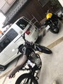 ヘア ラボ トアル(hair labo toaru) 店長に買って頂いたバイク達です！ここのスタッフになれば…？