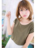 軽やかに動く★束感ミディb
