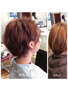 フラワーズビィーオーディー(FLOWERS BOD) ワンブリーチからのSAKURAカラー！