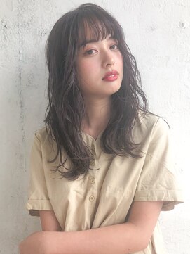 リリアン 表参道(relian) 大人可愛い 顔周りレイヤースタイル