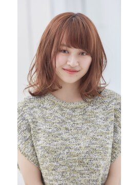 ミチオ ノザワ ヘアサロン ギンザ(Michio Nozawa HAIR SALON Ginza) 小顔ふわミディー無造作カール【瀧上丈司】