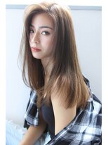 ブラン 天王寺(Blanc)&nbsp;【Blanc/天王寺】イルミナカラー/ベージュカラー/ストレート 2