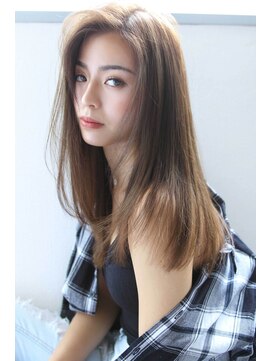 ブラン 天王寺(Blanc) 【Blanc/天王寺】イルミナカラー/ベージュカラー/ストレート 2