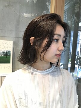 パプレ(PAPRE) ミディアムボブ